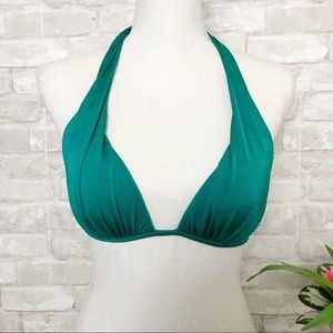 Victoria’s Secret Green Halter Bikini Top Small